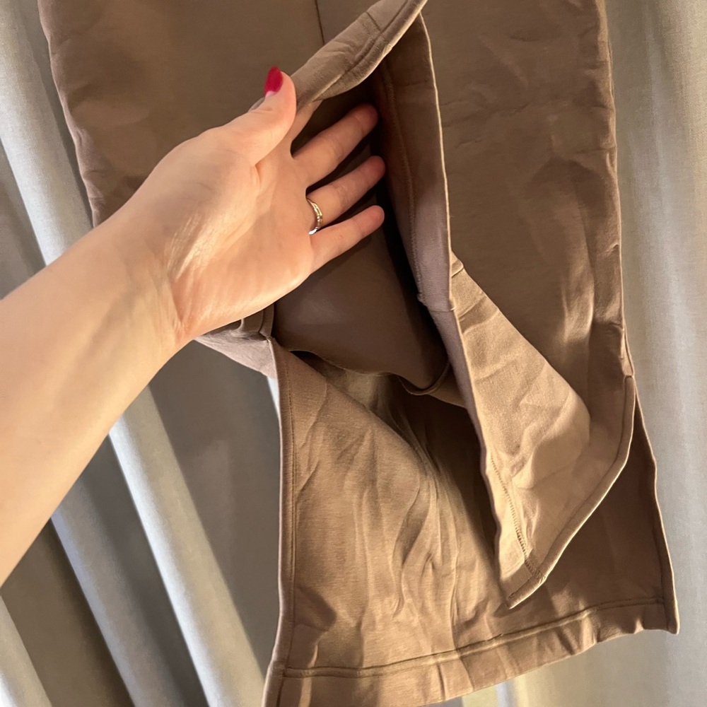 Leze the Label Pencil Skirt M New Mocha - Picture 5 of 6
